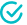 Blue checkmark inside a circle icon.