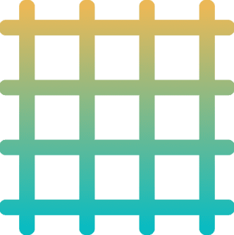 Gradient grid pattern on black background.